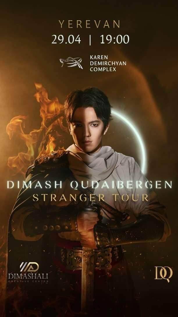Dimash Qudaibergen Yerevan Armenia
