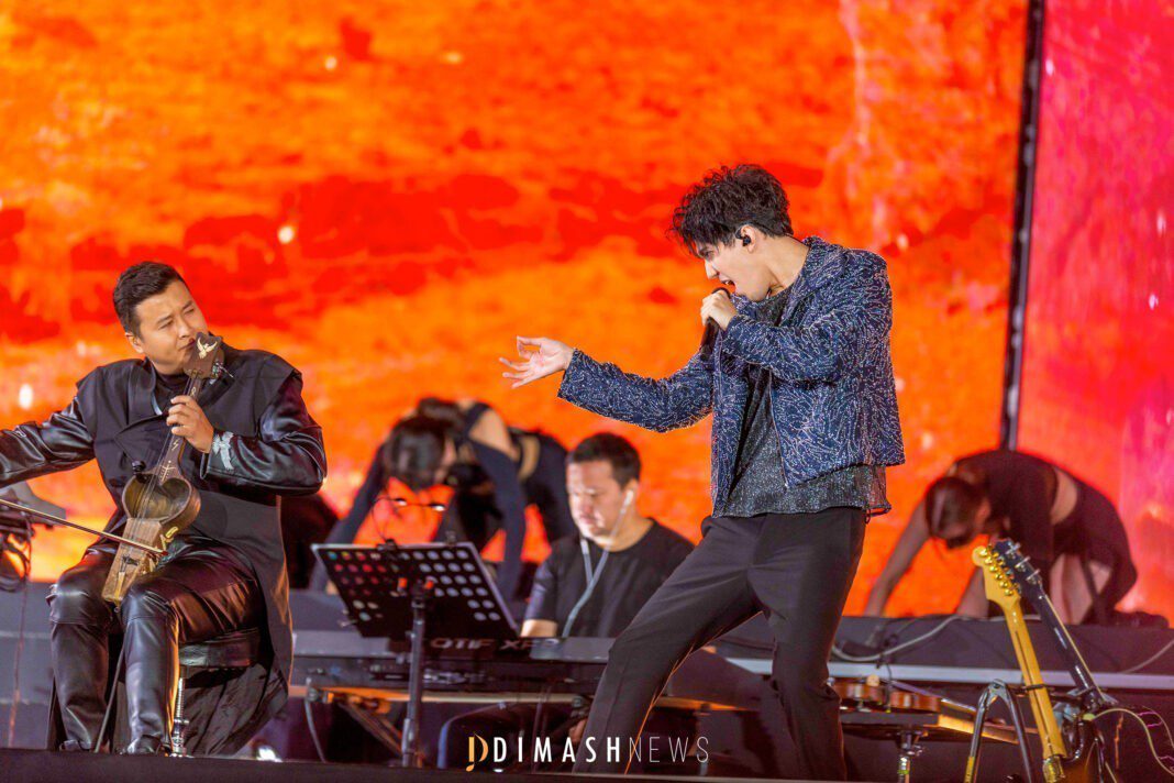 olzhas qurmanbek dimash qudaibergen almaty concert 2023