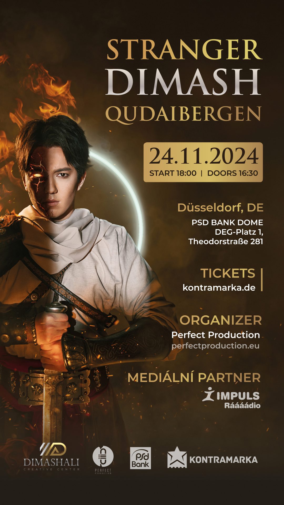 Dimash Qudaibergen concert in Düsseldorf Germany November 24 2024