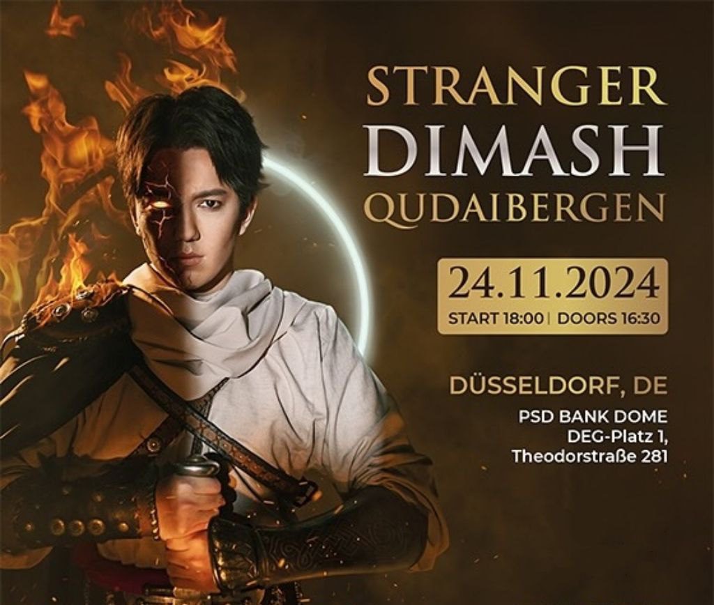 Dimash Qudaibergen concert in Dusseldorf Germany November 24 2024