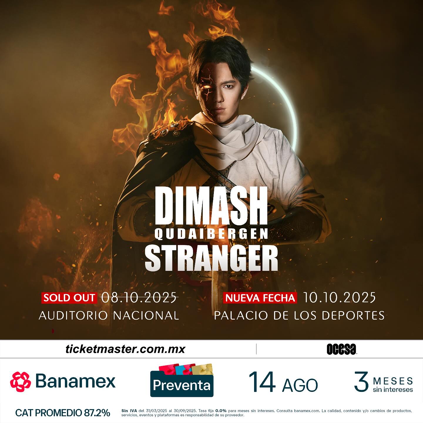 Dimash Qudaibergen ha programado un concierto en la Ciudad de México ...
