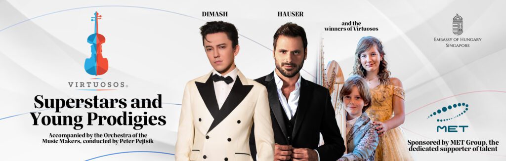 Dimash and Virtuosos. Superstars and prodigies Singapore October 2024