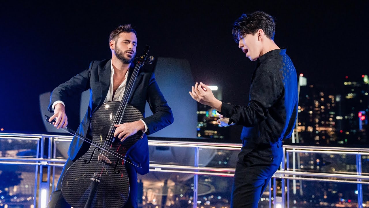 Dimash Qudaibergen and Hauser - Ave Maria in Singapore, Virtuosos Talent Show