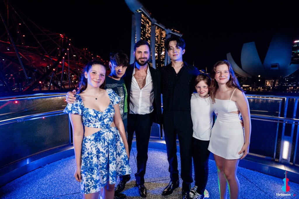 Dimash Qudaibergen in Singapore with Virtuosos Talent Show