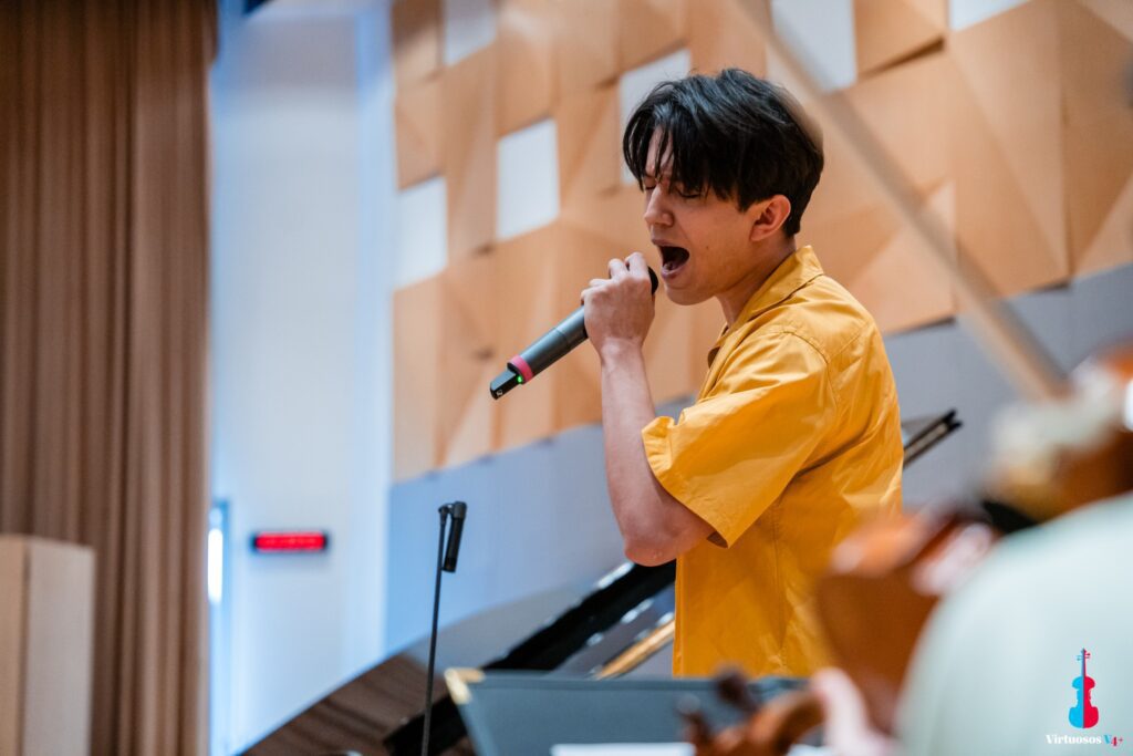 Dimash Qudaibergen in Singapore with Virtuosos Talent Show