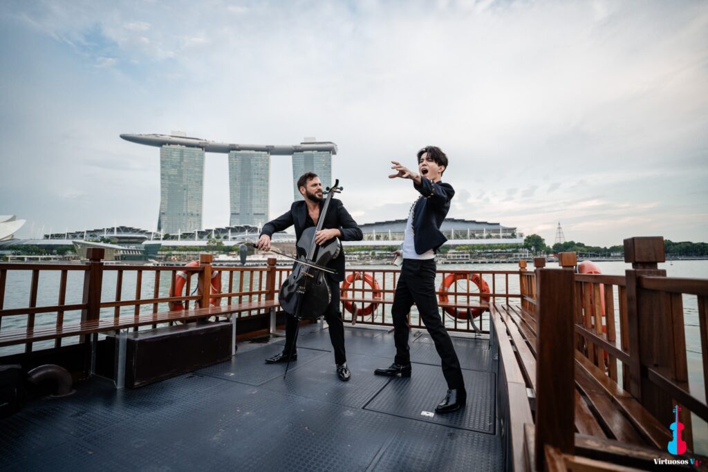 Dimash Qudaibergen in Singapore with Virtuosos Talent Show