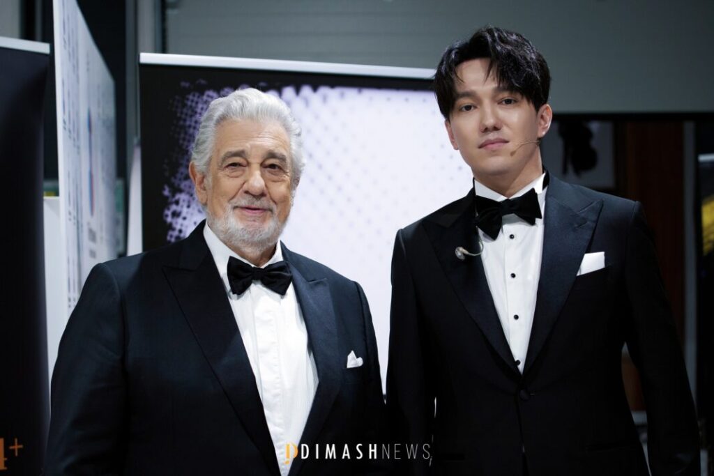 Dimash Qudaibergen at Virtuosos Talent Show 2025 - Dimash News Placido Domingo