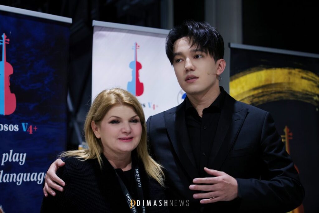 Dimash Qudaibergen at Virtuosos Talent Show 2025 - Dimash News Mariann Peller