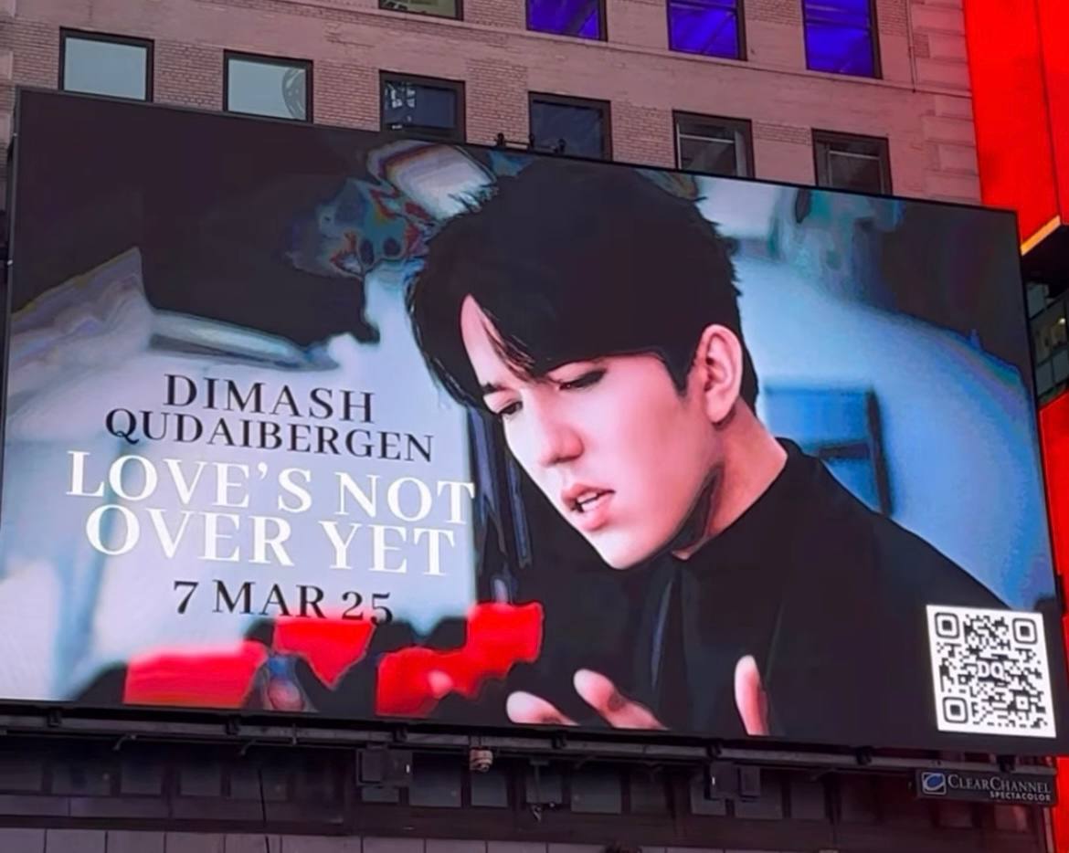 Dimash Qudaibergen Love's Not Over Yet in New York - Dimash Dears promoting