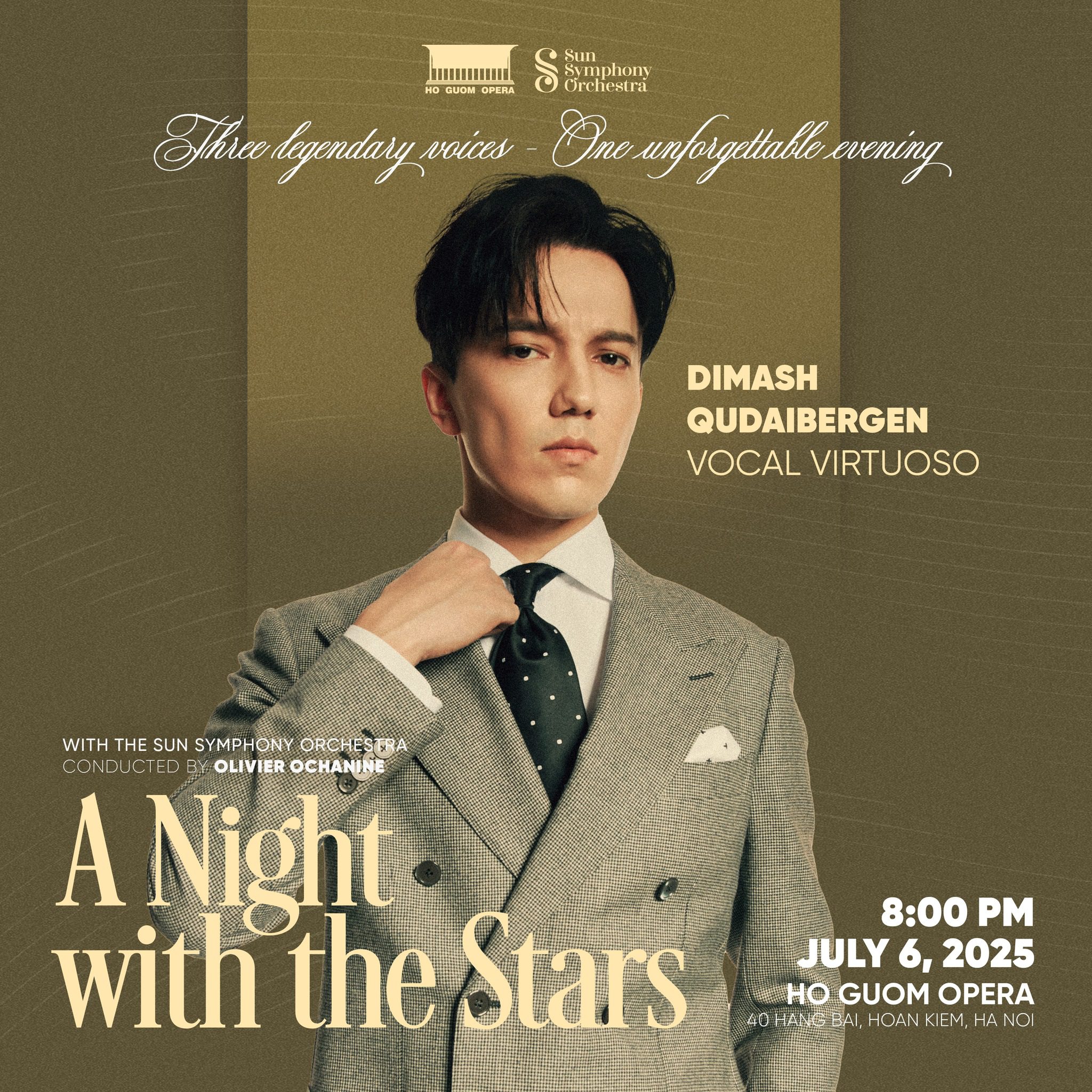 Dimash Qudaibergen a Star in Hanoi